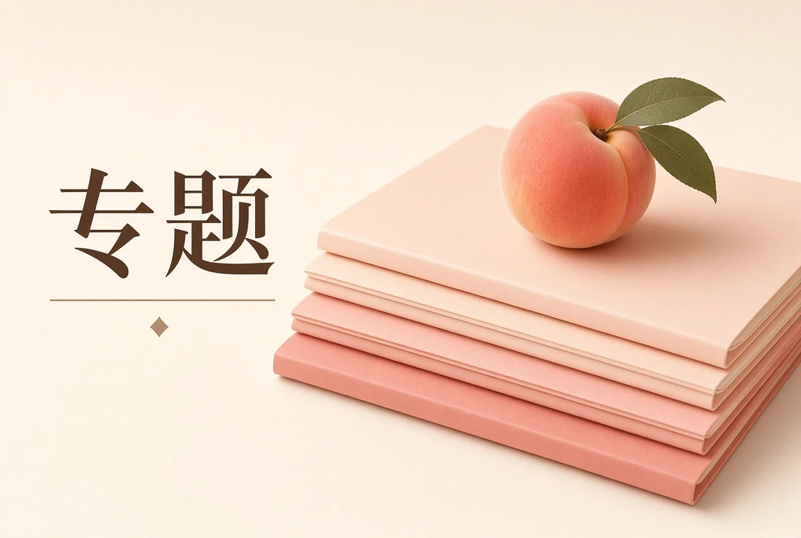 人物相遇与影视观察主题画面